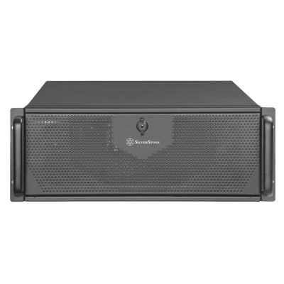 SilverStone RM42-502 4U Metal EATX Rackmount Server Casing With Liquid Cooling Compatibility - SST-RM42-502