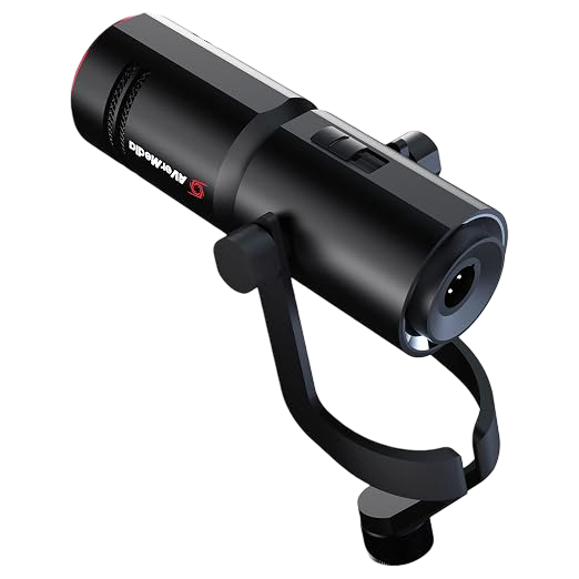 Avermedia AM330 Live Streamer MIC 330 Creators Cardioid Dynamic XLR Microphone for Live Streaming and Podcasting - AM330