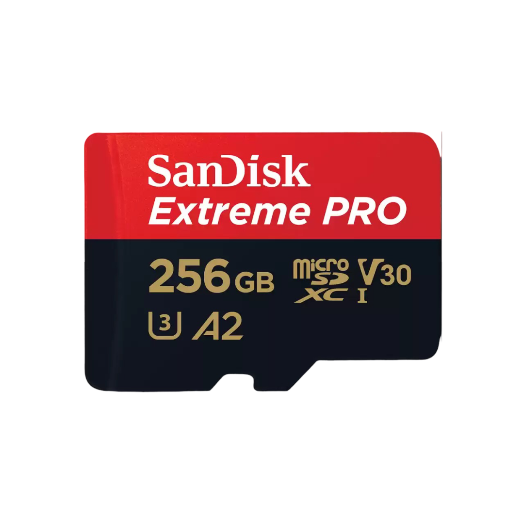 SanDisk Extreme Pro microSD Card SQXCD 256GB - 619659188542