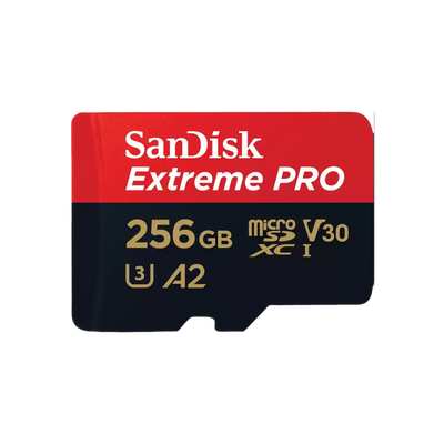 SanDisk Extreme Pro microSD Card SQXCD 256GB - 619659188542