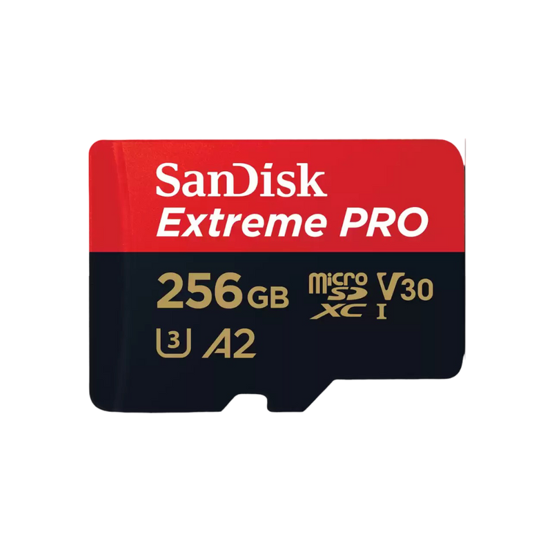 SanDisk Extreme Pro microSD Card SQXCD 256GB - 619659188542