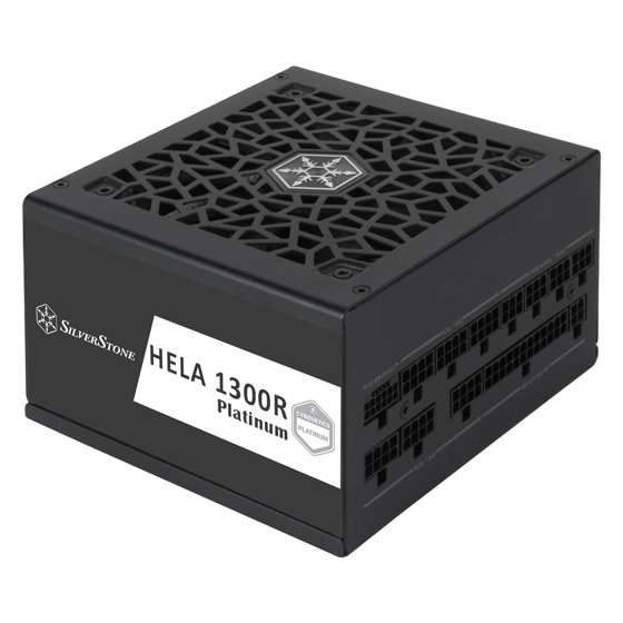 SilverStone HA1300R-PM HELA 1300R Platinum ATX 3.0 PCIe Gen 5 Fully Modular Power Supply - SST-HA1300R-PM