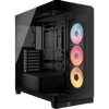 Corsair Frame 4500X RS-R ARGB Panoramic Glass Mid-Tower PC Case Black - CRFRAME4500XRSARGBBK