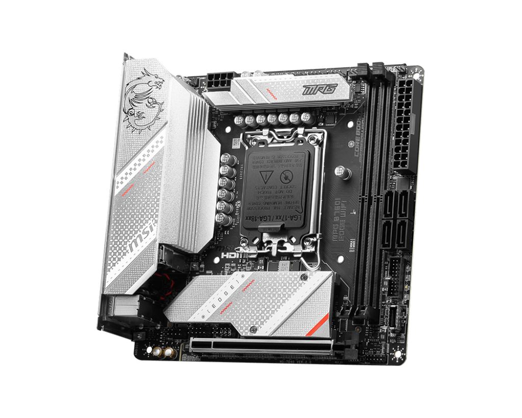 MSI MPG B760I Edge WiFi D5 / DDR5 LGA 1700 ITX Motherboard - 4711377069632