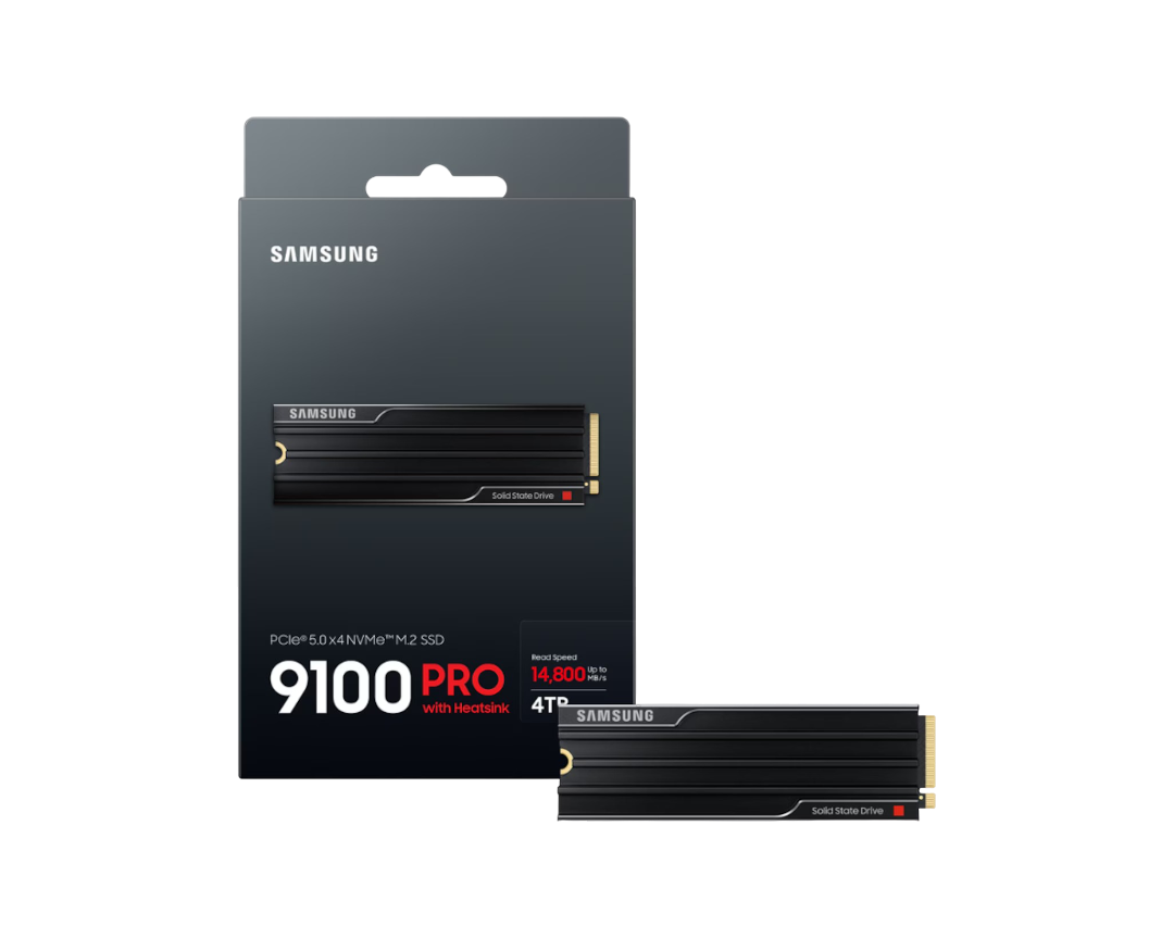 Samsung 9100 PRO with Heatsink NVMe™ M.2 SSD - 4TB - 8806095811659