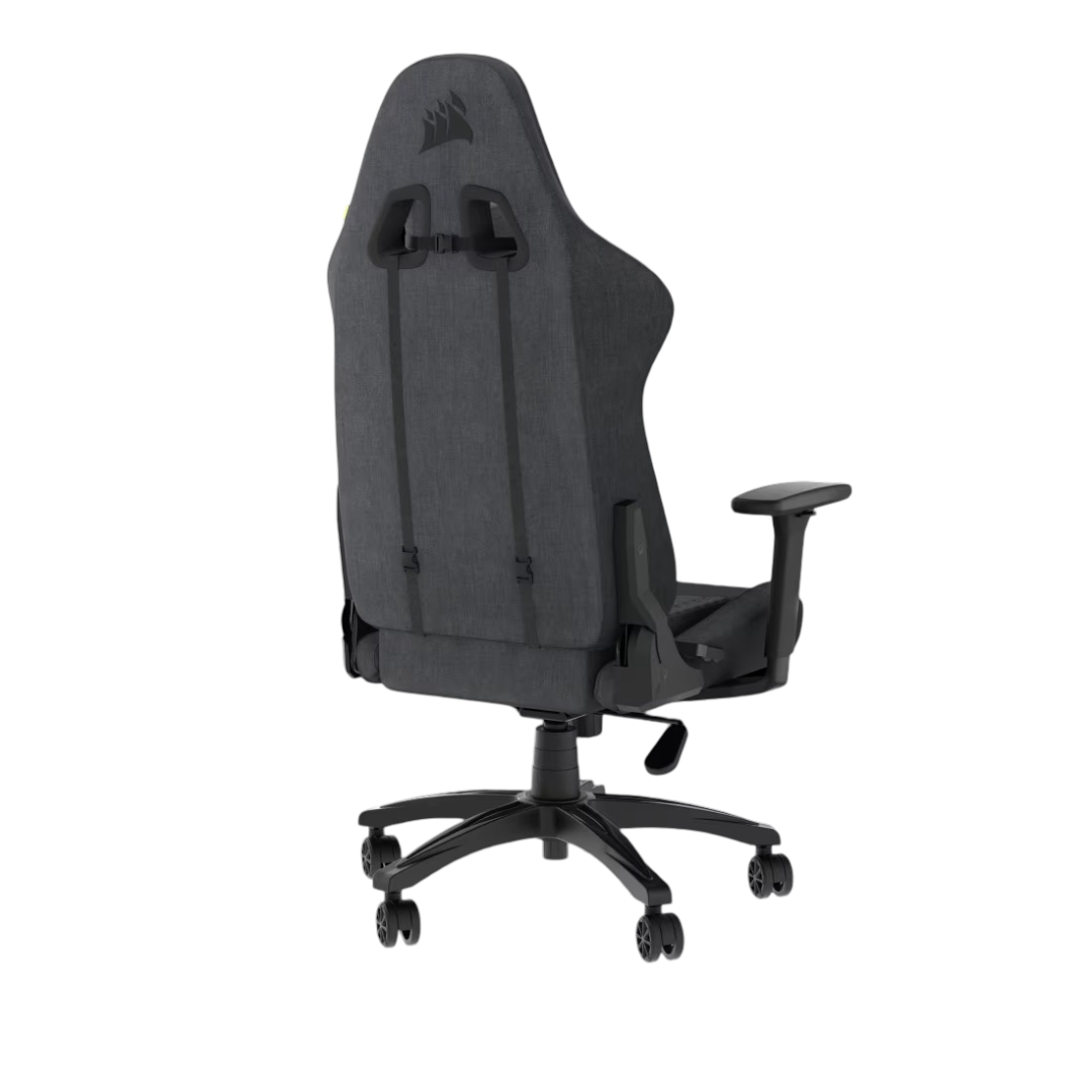 Corsair TC100 Relaxed Fabric Gaming Chair Black and Grey - 840006694939