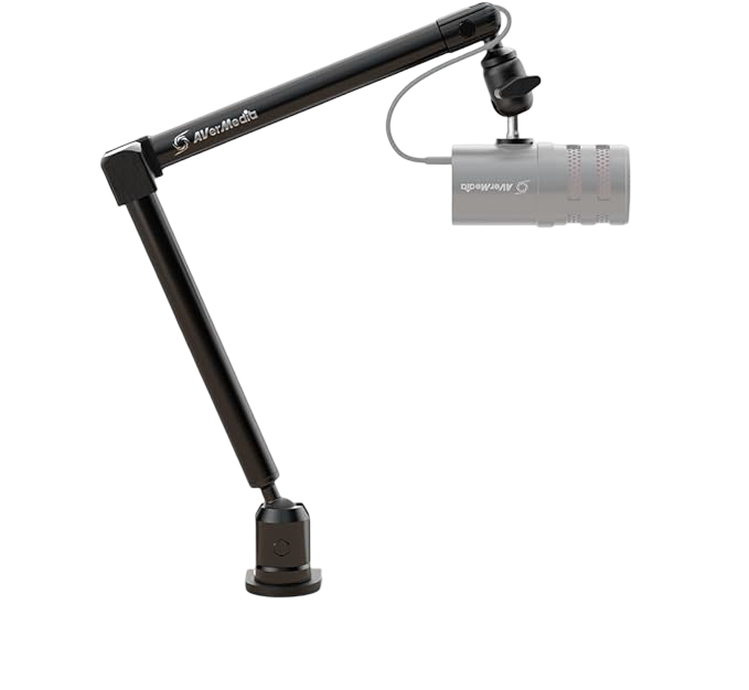 Avermedia BA311L Mic Arm with Desk Clamp Fully Adjustable Boom Arm - 4711289502623