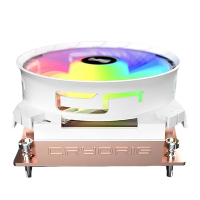 CRYORIG C5 CU Vapor Chamber Low Profile CPU Cooler ARGB 180W Full Copper Fin Stack - 4719692701510