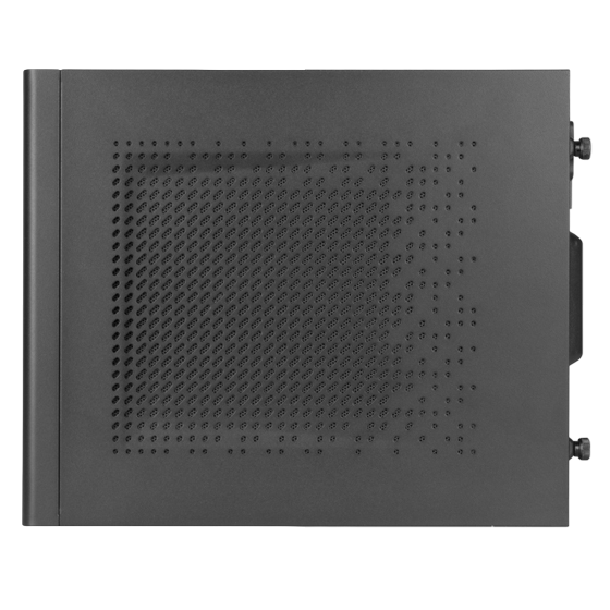 SilverStone SG16B SG16W Mini-ITX Small Form Factor case with All Steel Construction - Black - SST-SG16B