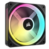 Corsair iCUE LINK QX120 RGB 120mm Magnetic Dome RGB Fan Expansion Kit Single Pack - Black - 840006697930
