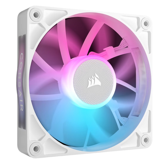 Corsair RX RGB Series iCUE LINK RX120 RGB 120mm Fan Expansion Single Pack - White - 840006680956