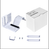 LIAN LI VG4-4-V2W Universal 4- Slots Vertical GPU Kit (With Gen 4 Riser Cable) - White - 4718466013903