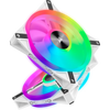 Corsair QL Series White QL140 RGB 140mm RGB LED Fan Dual Pack - 840006619529