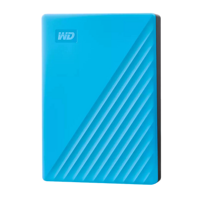 My Passport - 4TB USB 3.2 Gen 1 Portable HDD - SKY - 718037870212