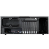 SilverStone GD09B Home Theater Computer Case HTPC with Faux Aluminum Design for ATX - SST-GD09B