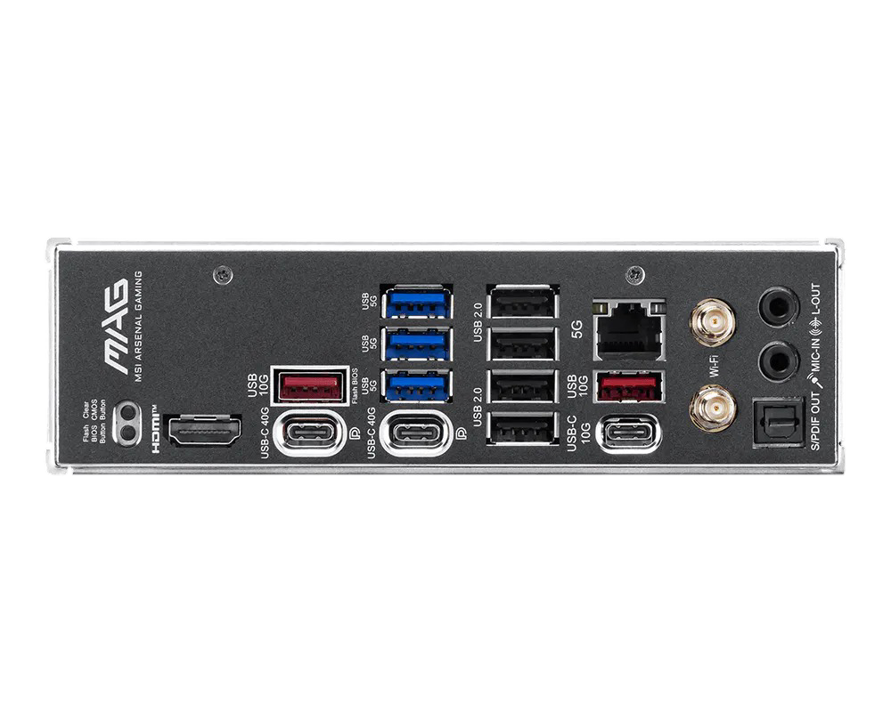 MSI MAG X870E TOMAHAWK MAX WiFi AM5 DDR5 PCIe 5.0 ATX Motherboard - 4711377409063
