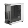 Fractal Design North Chalk White Mid Tower PC Case Clear Tempered Glass Oak Wood Front - FDNORTHCHKWHTTG