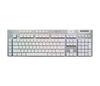 Logitech G915 X Lightspeed Low-Profile Wireless Gaming Keyboard Tactile Switches - White - 097855195081