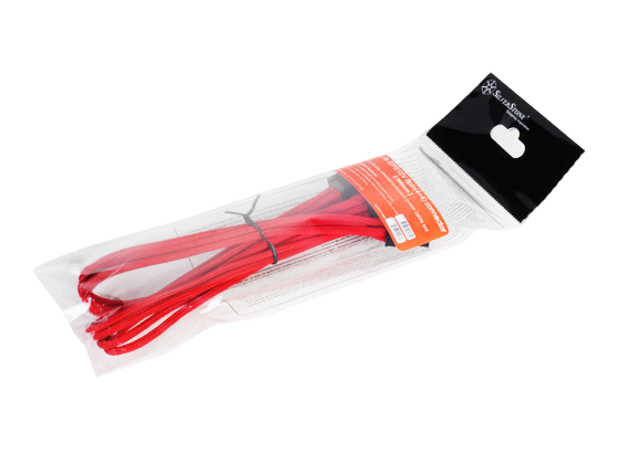 SilverStone  PP07-EPS8R Extension Power Supply Cable with 1 x 8-Pin to EPS12V 8-Pin Connector - Red - SST-PP07-EPS8R