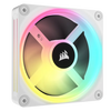 Corsair iCUE LINK QX120 RGB 120mm Magnetic Dome RGB Fan Expansion Kit Single Pack - White - 840006697978