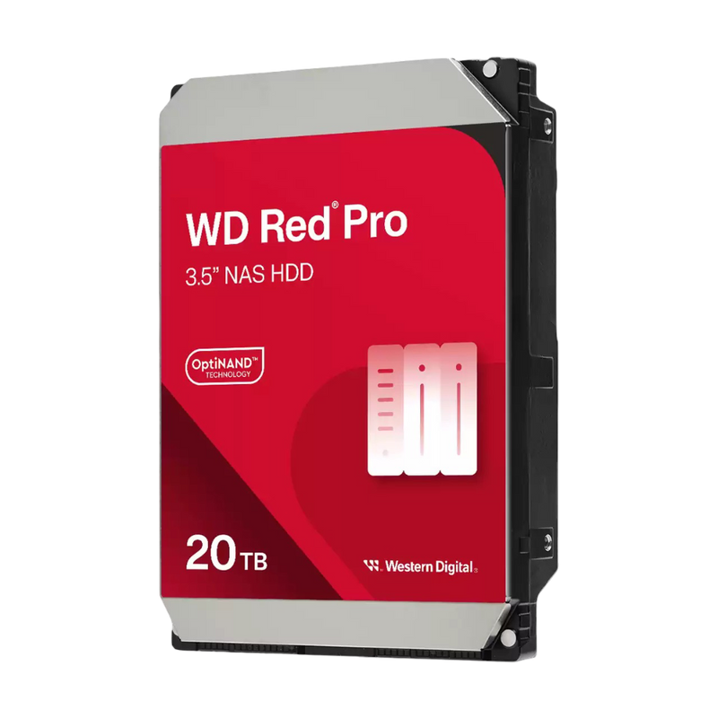 WD Red Pro 3.5" 20TB NAS HDD 512MB 7200RPM SATA - WD202KFGX
