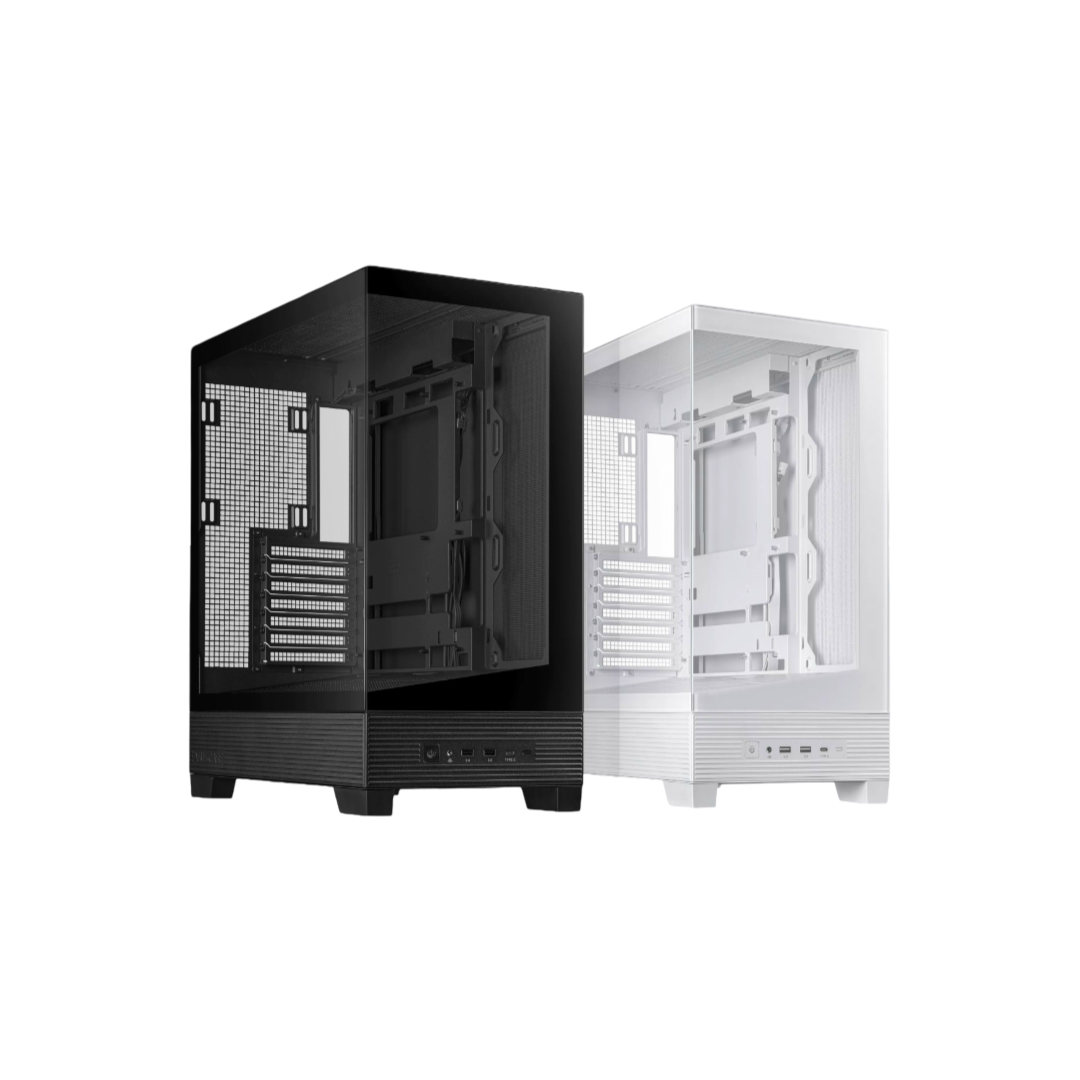 Asus A31 Tempered Glass ATX Case - Black / White - ASUSA31TGBLK,ASUSA31TGWHT