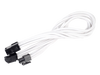 SilverStone PP07-EPS8W Extension Power Supply Cable with 1 x 8-Pin to EPS12V 8-Pin Connector - White - SST-PP07-EPS8W