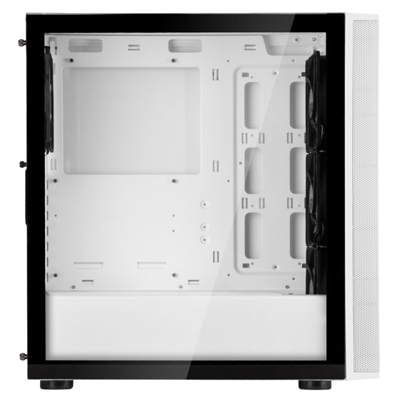 SilverStone FAR1W-PRO-V2 Stylish and Distinct Tempered Glass Mid Tower ATX Computer Case White - SST-FAR1W-PRO-V2