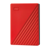 My Passport - 4TB USB 3.2 Gen 1 Portable HDD - RED - 718037870236