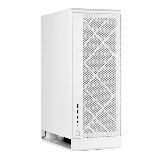SilverStone ALG1MB ALG1MW Micro-ATX Tower Case - White - SST-ALG1MW