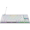 Corsair K60 RGB PRO TKL Tenkeyless Optical Mechanical Gaming Keyboard Corsair OPX Switch - White - 840006696353