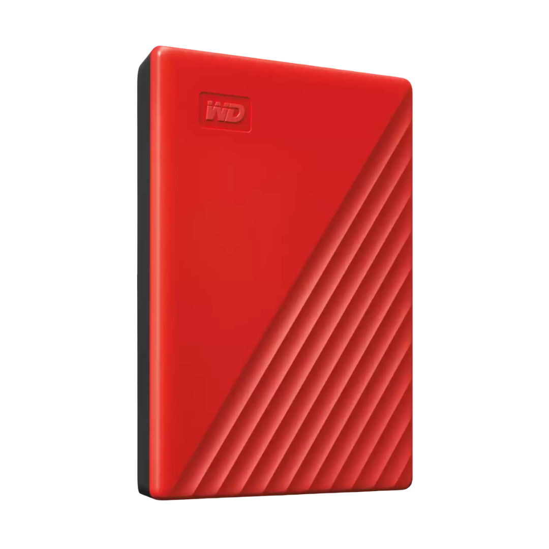 My Passport - 1TB USB 3.2 Gen 1 Portable HDD - RED - 718037870090