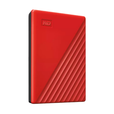 My Passport - 1TB USB 3.2 Gen 1 Portable HDD - RED - 718037870090