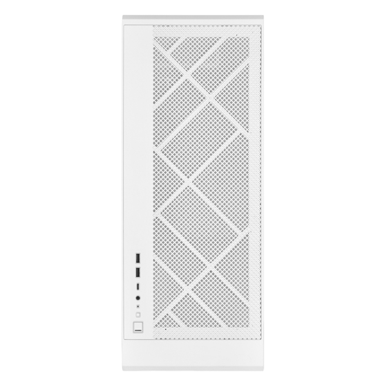SilverStone ALG1MB ALG1MW Micro-ATX Tower Case - White - SST-ALG1MW