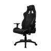 Arozzi Avanti Soft Fabric Gaming Chair - Pure Black - AVANTI-SFB-PBK
