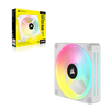 Corsair iCUE LINK QX120 RGB 120mm Magnetic Dome RGB Fan Expansion Kit Single Pack - White - 840006697978