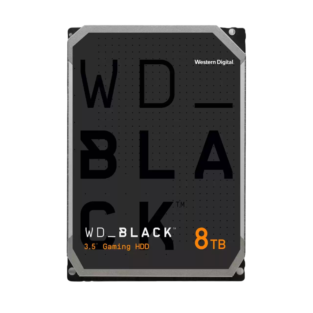 WD Black 3.5" 8TB Gaming HDD 256MB 7200RPM SATA  - WD8002FZBX