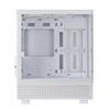 SilverStone LD04-W-ARGB Lucid Series Panoramic Tempered Glass Micro ATX Case - White - SST-LD04-W-ARGB