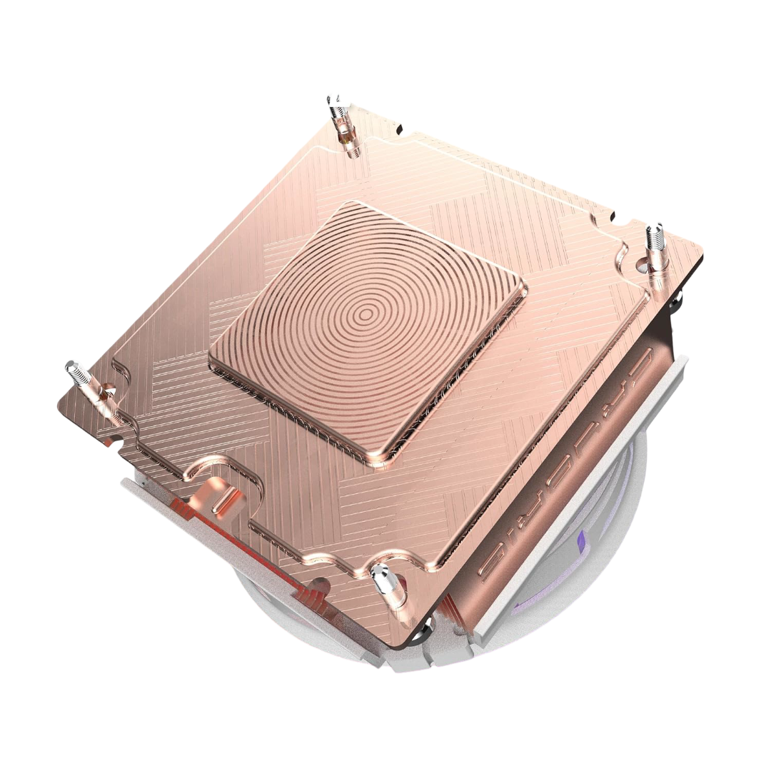 CRYORIG C5 CU Vapor Chamber Low Profile CPU Cooler ARGB 180W Full Copper Fin Stack - 4719692701510