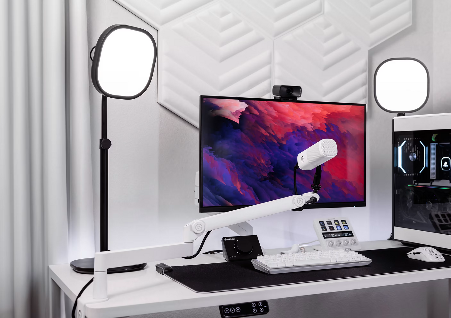 Elgato Wave Mic Arm Pro 360° Rotatable Low Profile - White - 840440484943
