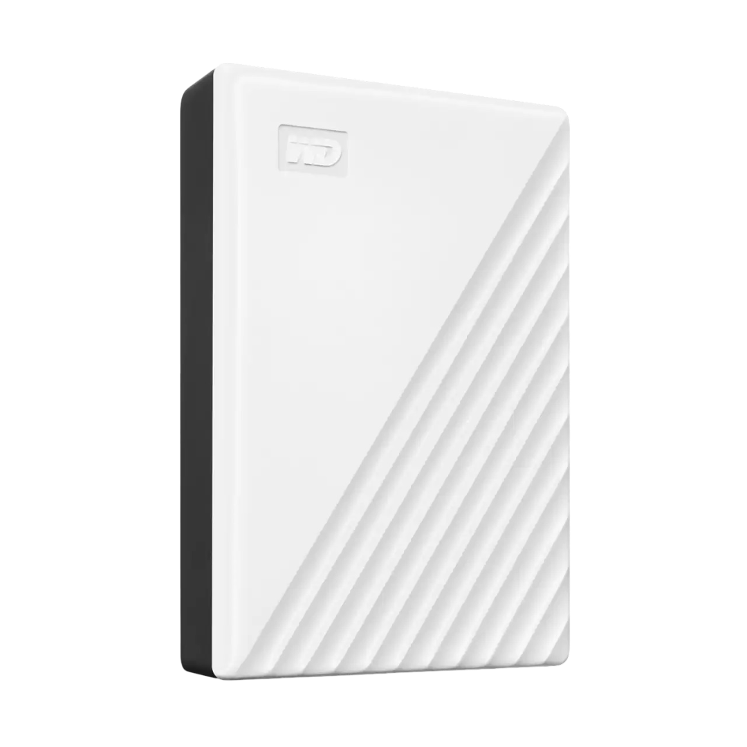 My Passport - 4TB USB 3.2 Gen 1 Portable HDD - WHITE - 718037880921