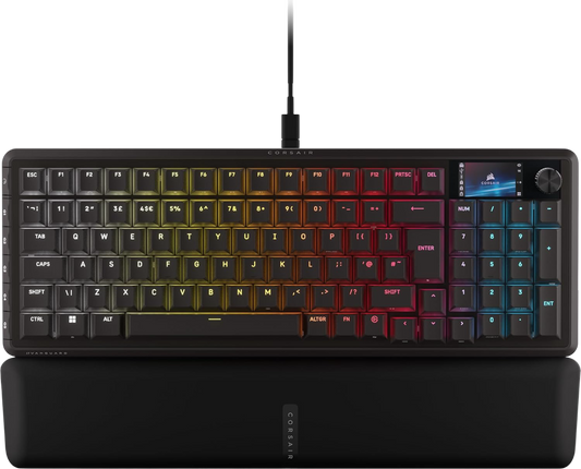 Corsair Vanguard 96 Mechanical Wired Gaming Keyboard Black MLX Plasma Switches - 840440492368