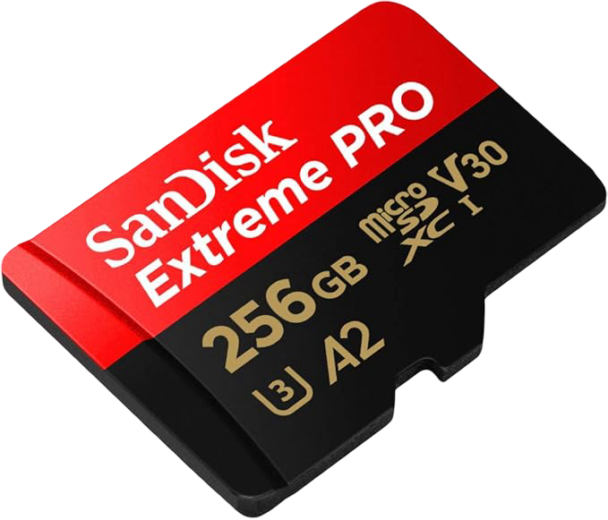 SanDisk Extreme Pro microSD Card SQXCD 256GB - 619659188542