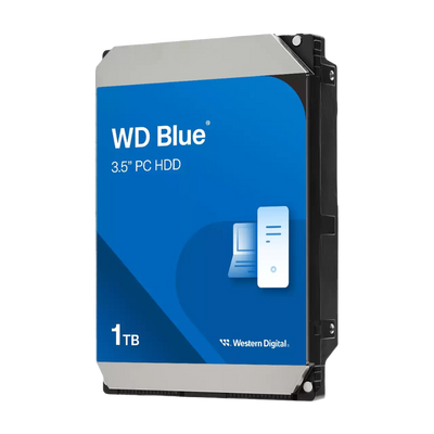 WD Blue 3.5" 1TB PC Desktop HDD 64MB 5400RPM SATA - WD10EARZ