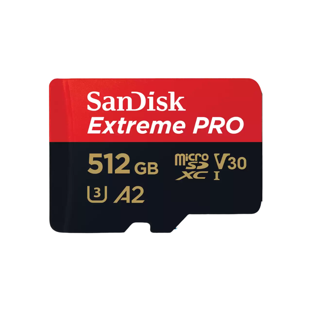 SanDisk Extreme Pro microSD Card SQXCD 512GB - 619659188566