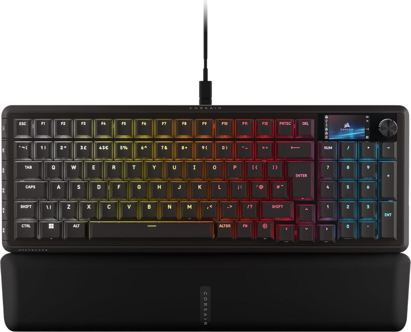 Corsair Vanguard 96 Mechanical Wired Gaming Keyboard Black MLX Quantum Switches - 840440492474
