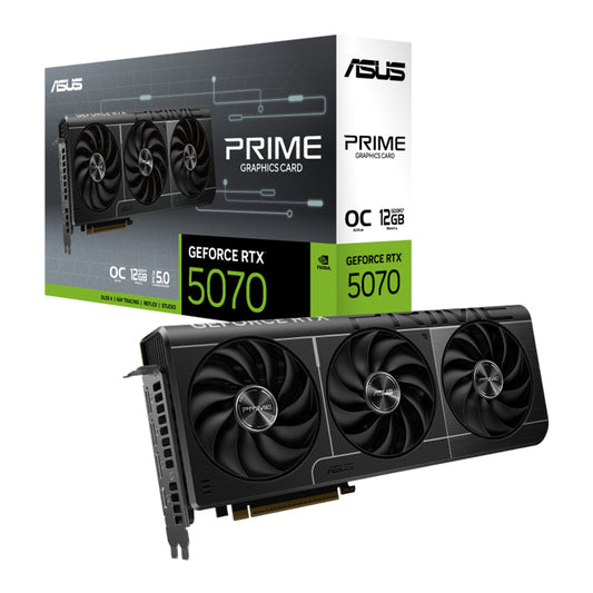 ASUS PRIME GEFORCE RTX5070 O12G TRIPLE FAN OC GDDR7 - 4711387837825