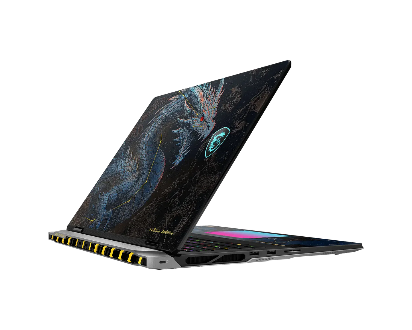 MSI Titan 18 HX Dragon Edition Draco Epic A2WJ-1247SG (IntelCore Ultra 9 290HX Plus,96GB(48GB*2)RAM,4TB SSD,GeForce RTX 5090 Laptop,GDDR7 24GB,WIN11 PRO)- 9S7-1824D6-1247