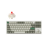 Keychron Q3 Max QMK/VIA Wireless Custom Mechanical Keyboard - Shell White - Gateron Jupiter Red - 4895248865520
