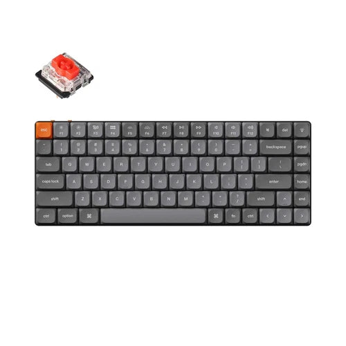 Keychron K3 Max (K3M-H1) Wireless Custom Mechanical Keyboard (Red Switch) - 4895248862710